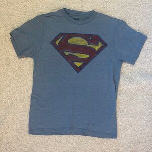 Distressed Superman Graphic Tee
